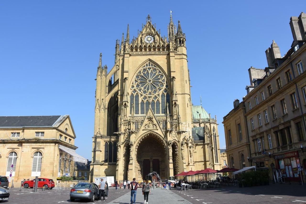 Grand Appartement Vue Cathedrale Metz Kültér fotó